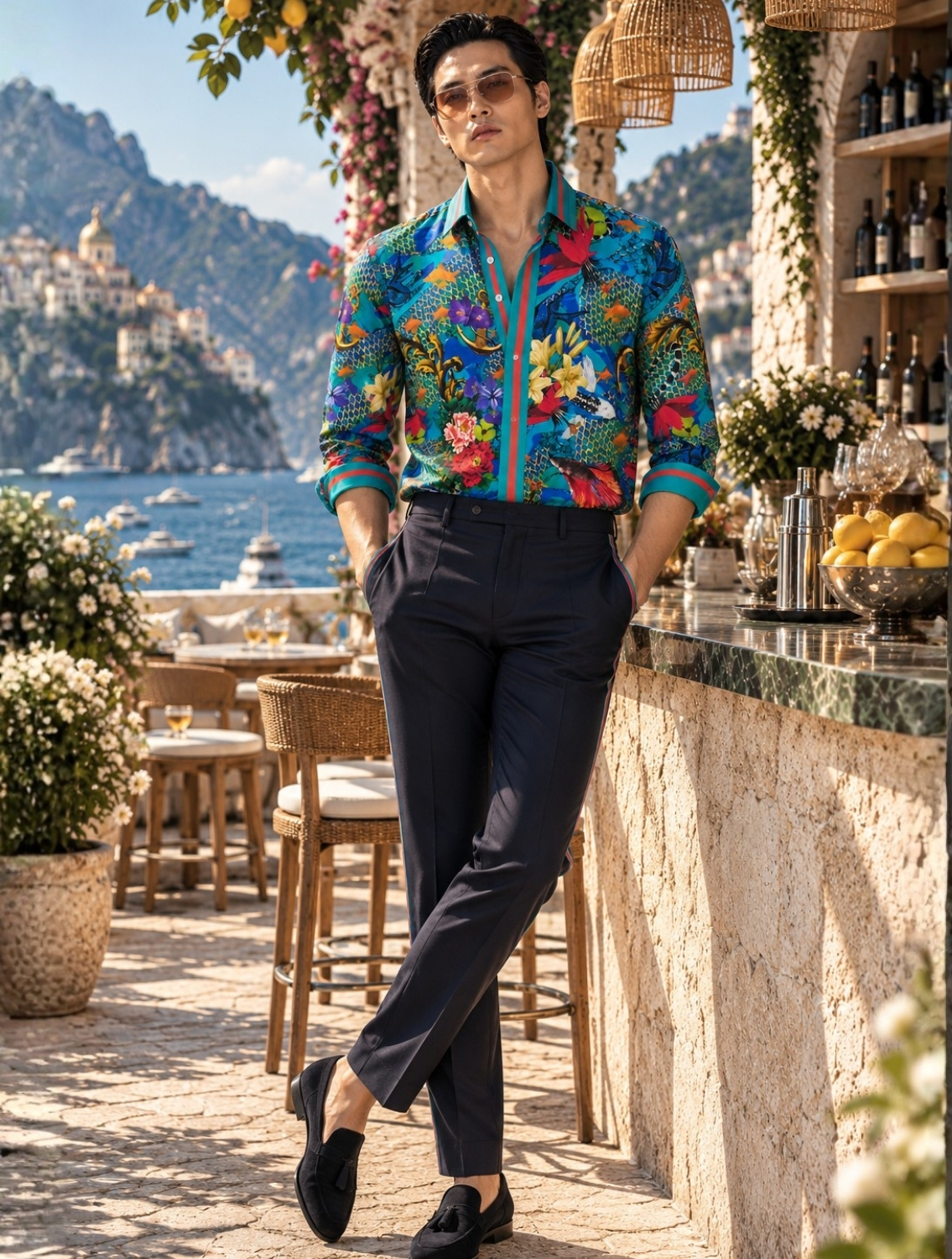 Aquaman Printed Shirt