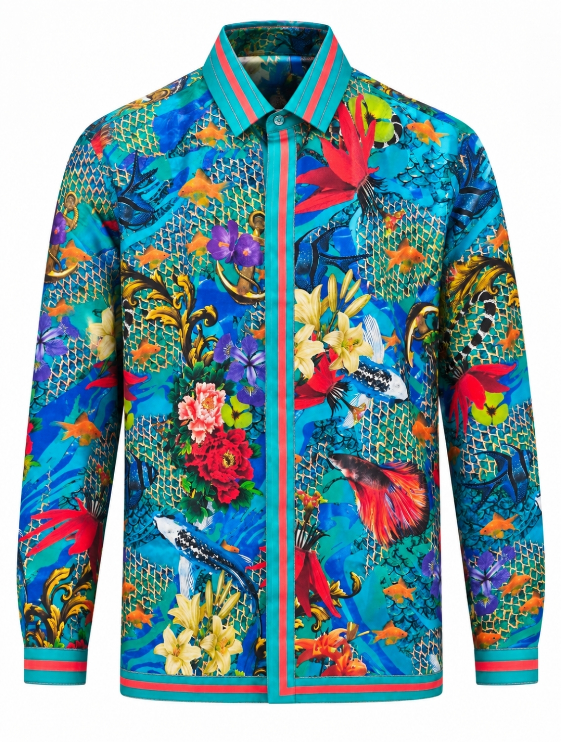 Aquaman Printed Shirt