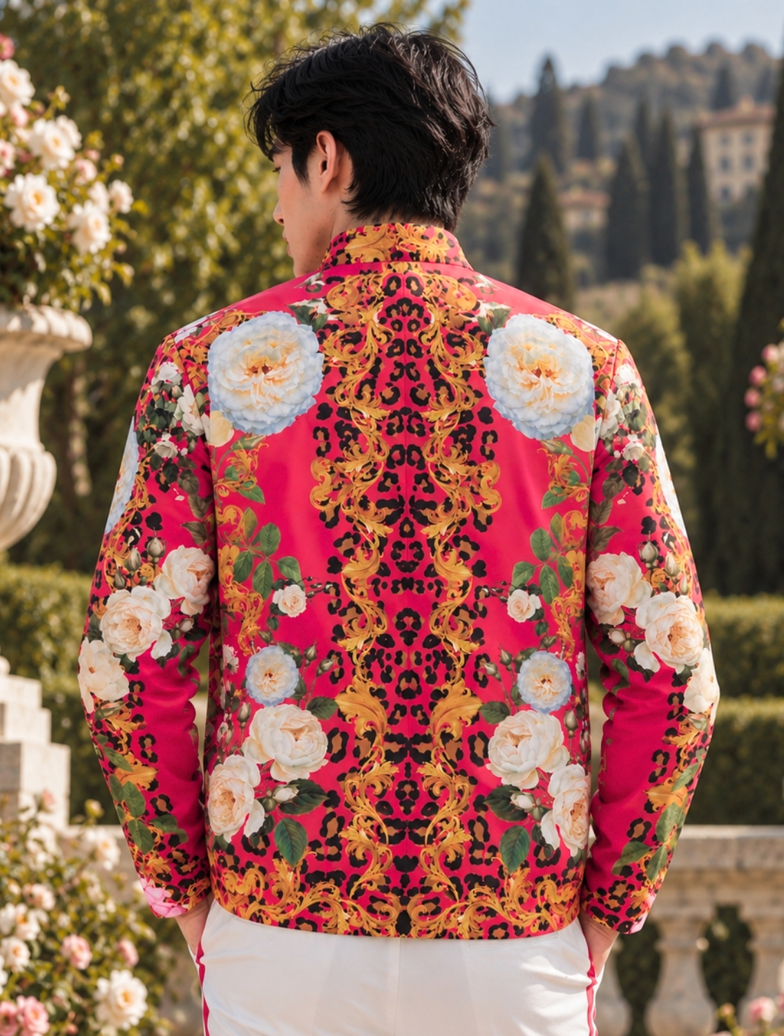 Wild Monarch Engineered Bomber Jacket