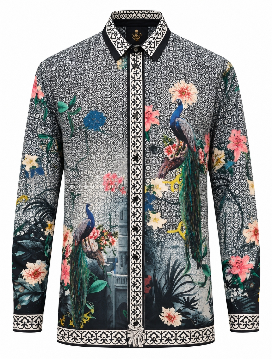 Riyaz Black Printed Shirt