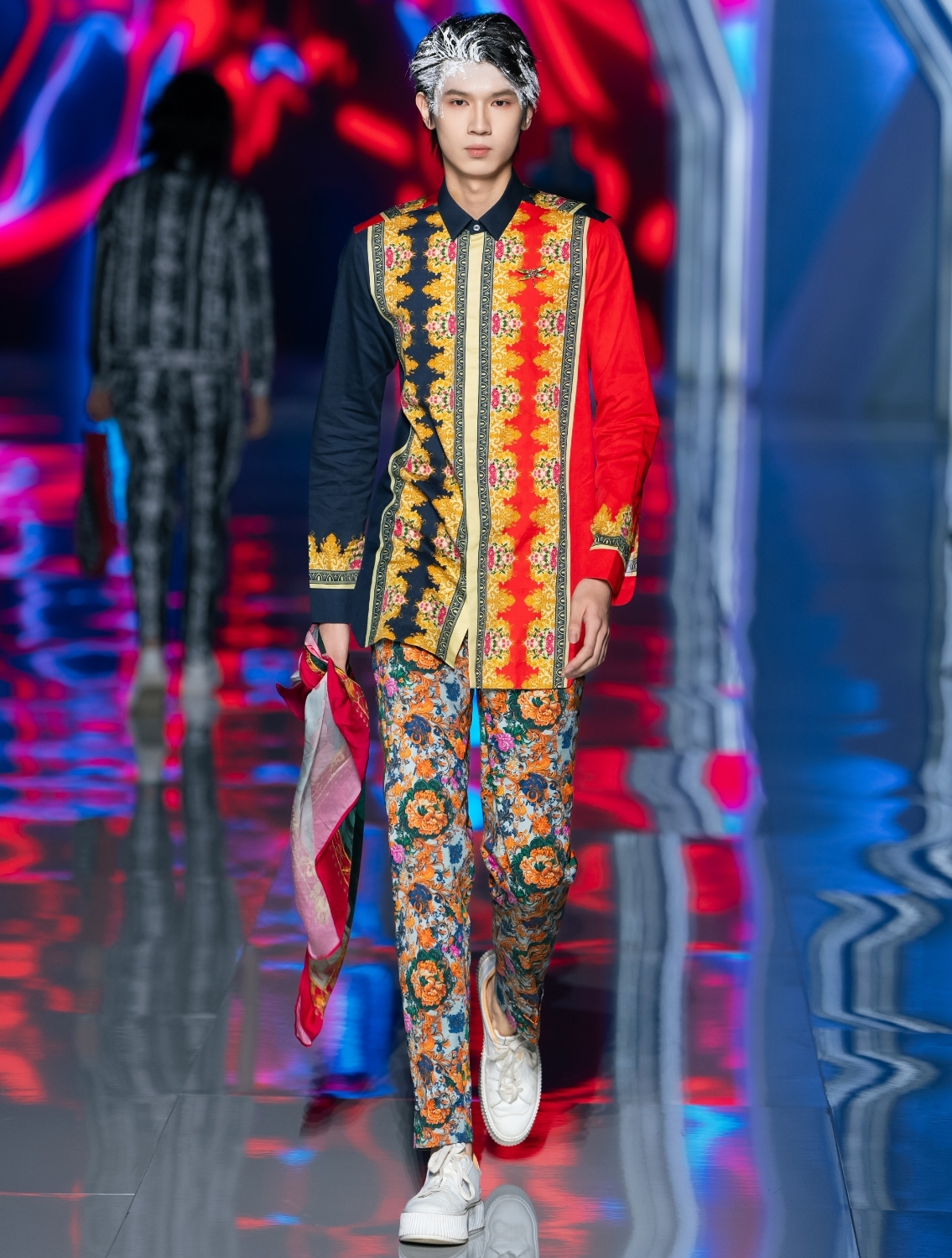 Pyro Baroque Printed Trousers