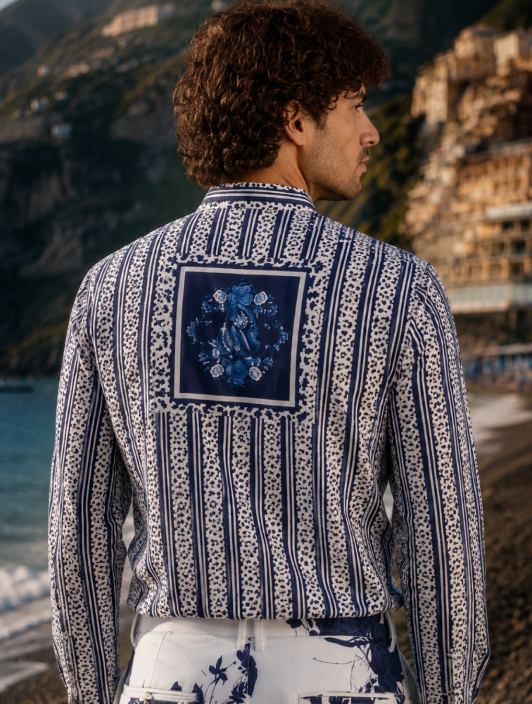 Image of Garden Neel Printed Shirt