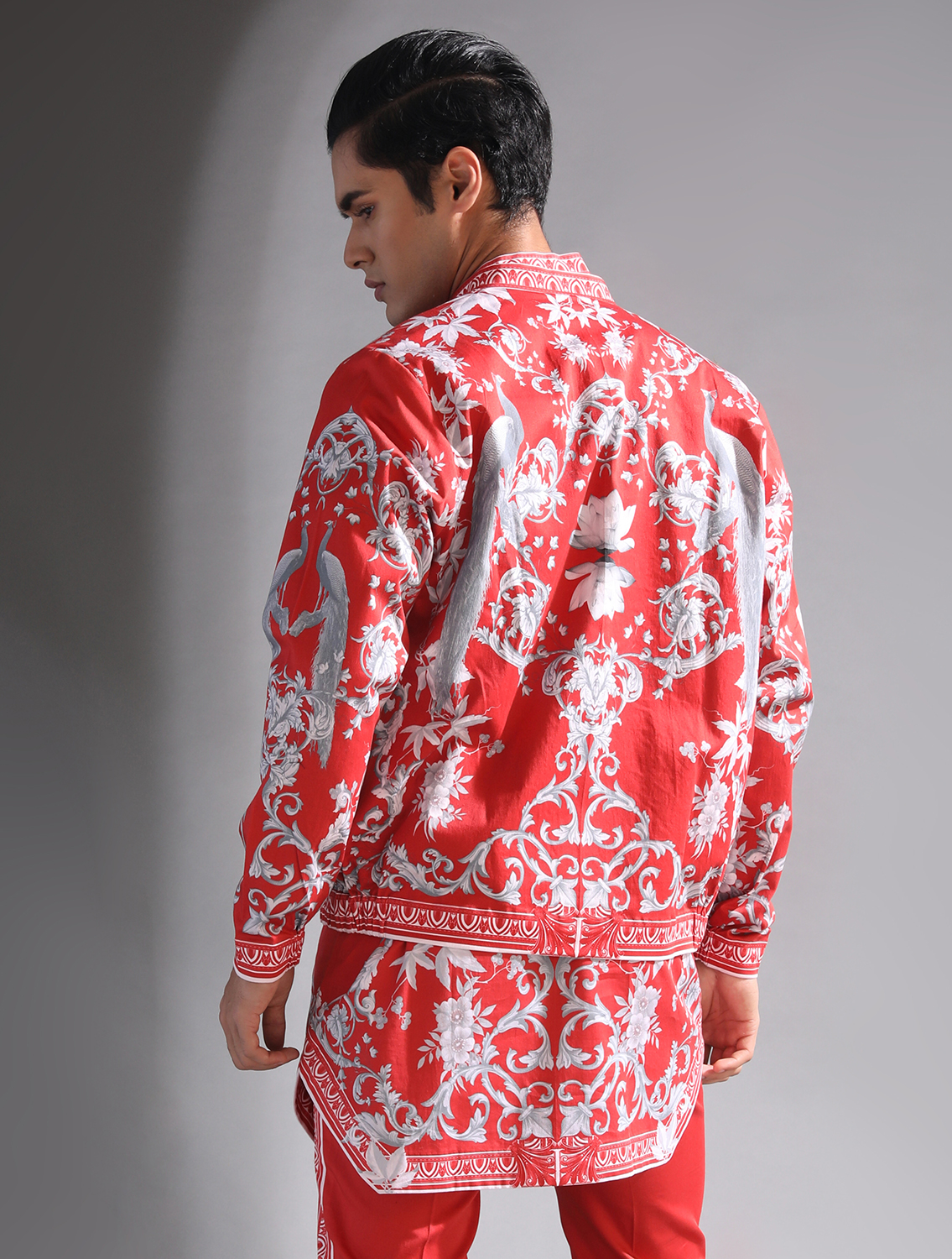 Klingon Printed Bomber Jacket