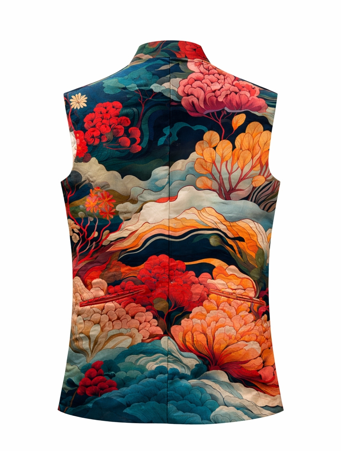 Ladhak Printed Waistcoat