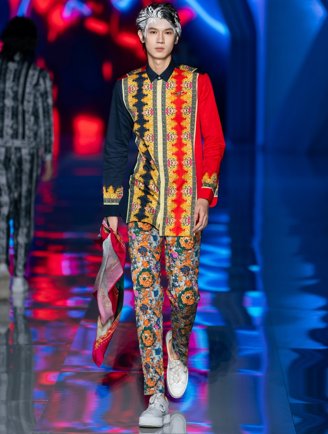 Pyro Baroque Printed Trousers