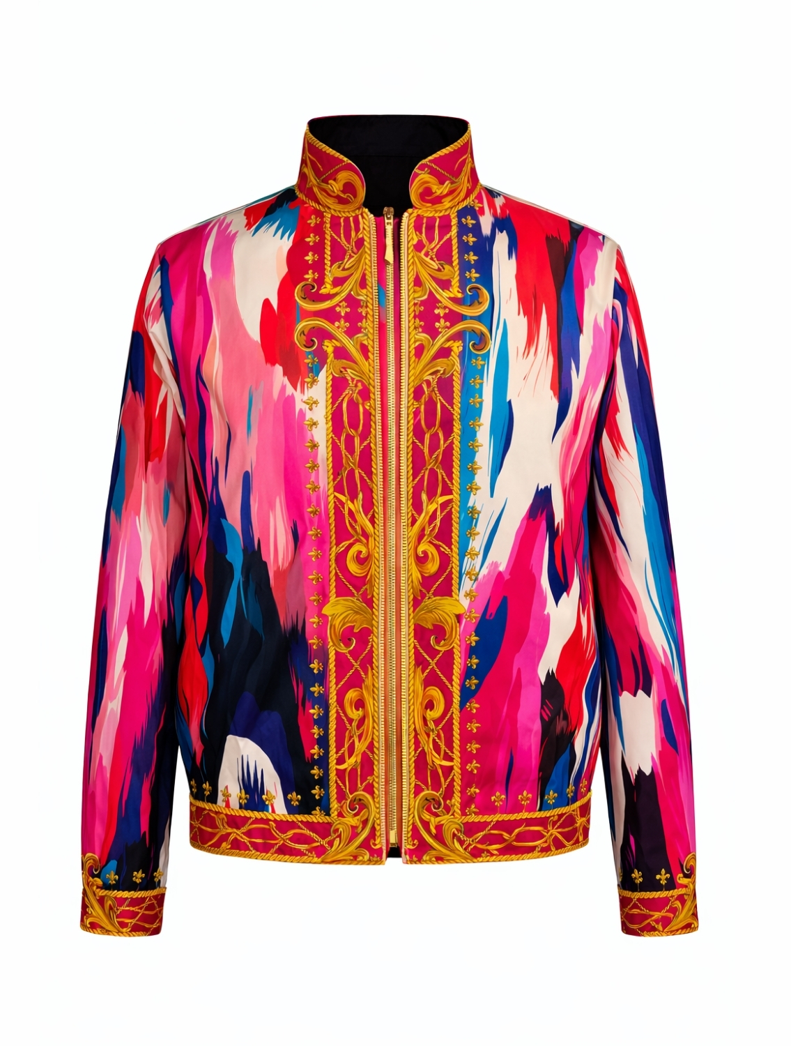 Thetys Printed Bomber Jacket