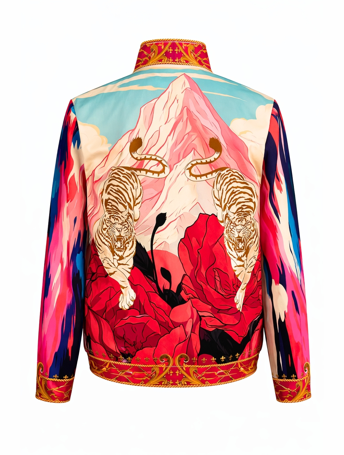 Thetys Printed Bomber Jacket