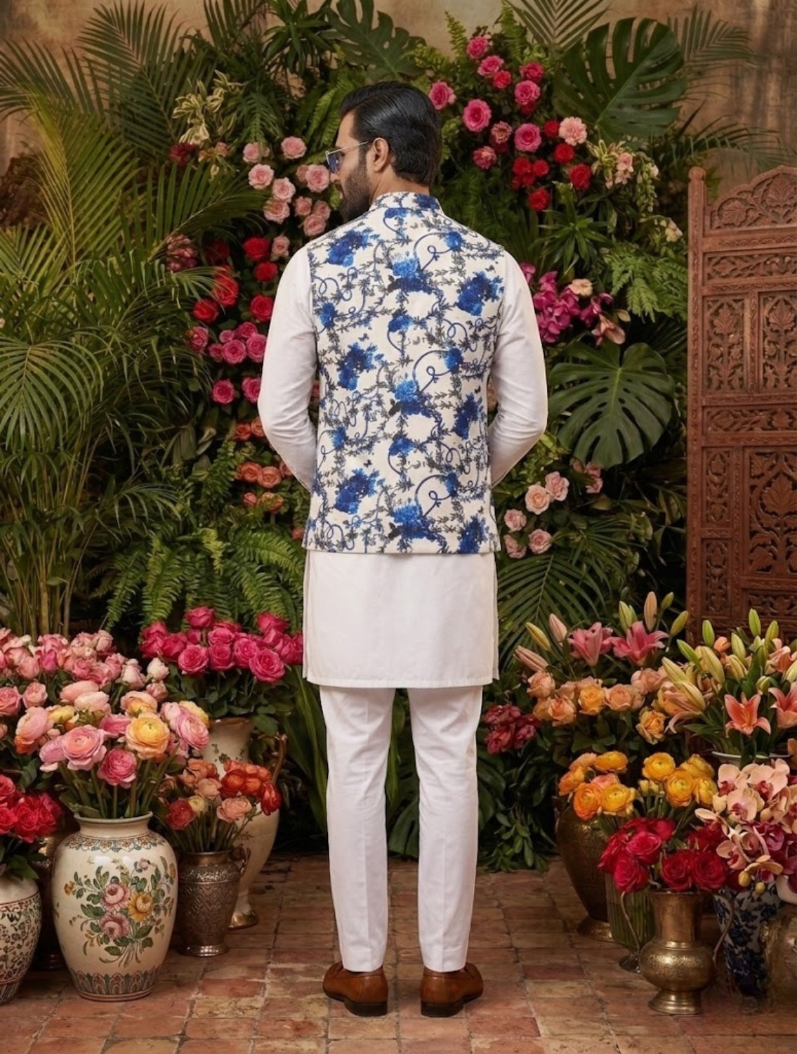 Council Luxe Cotton Waistcoat