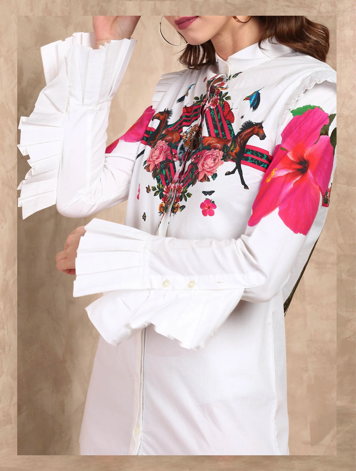 Panthera Shirtdress Sleeve