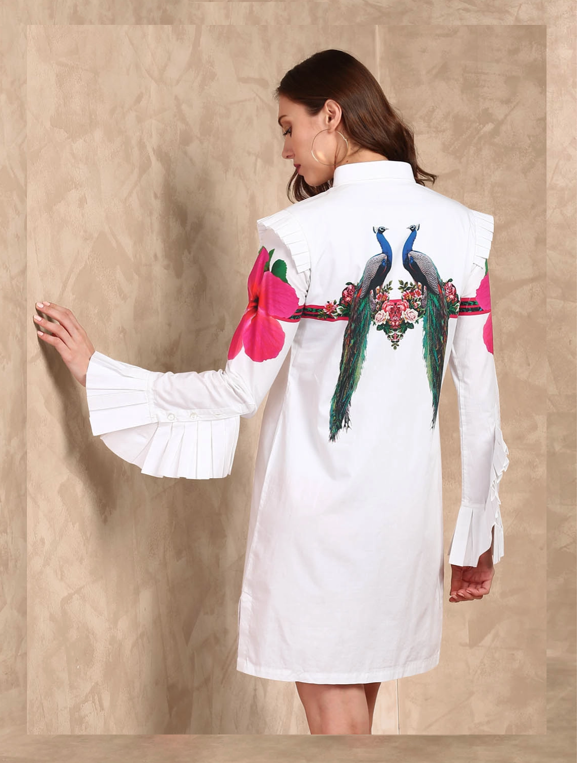 Panthera Shirtdress Back