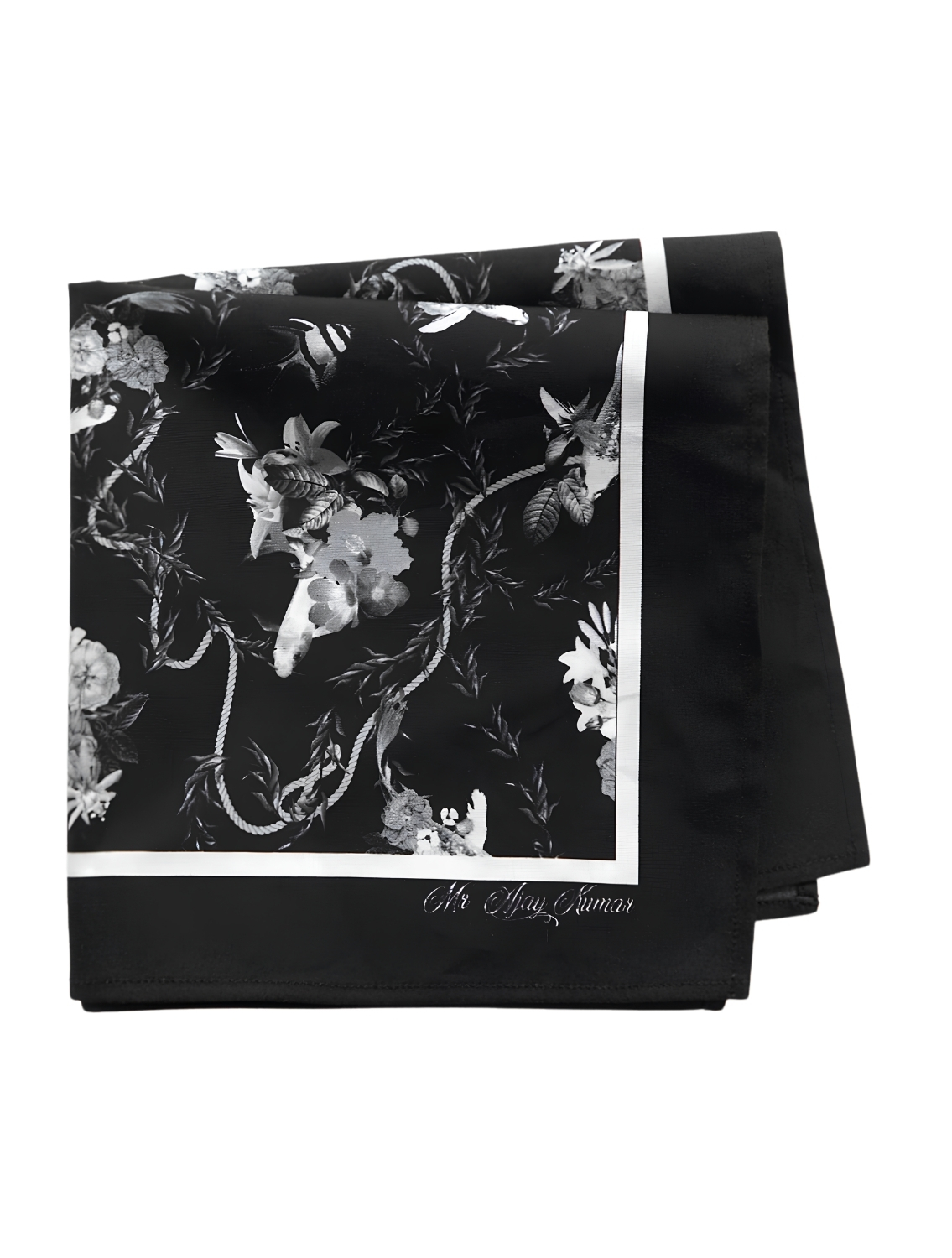 Black Noesis Pocketsquare