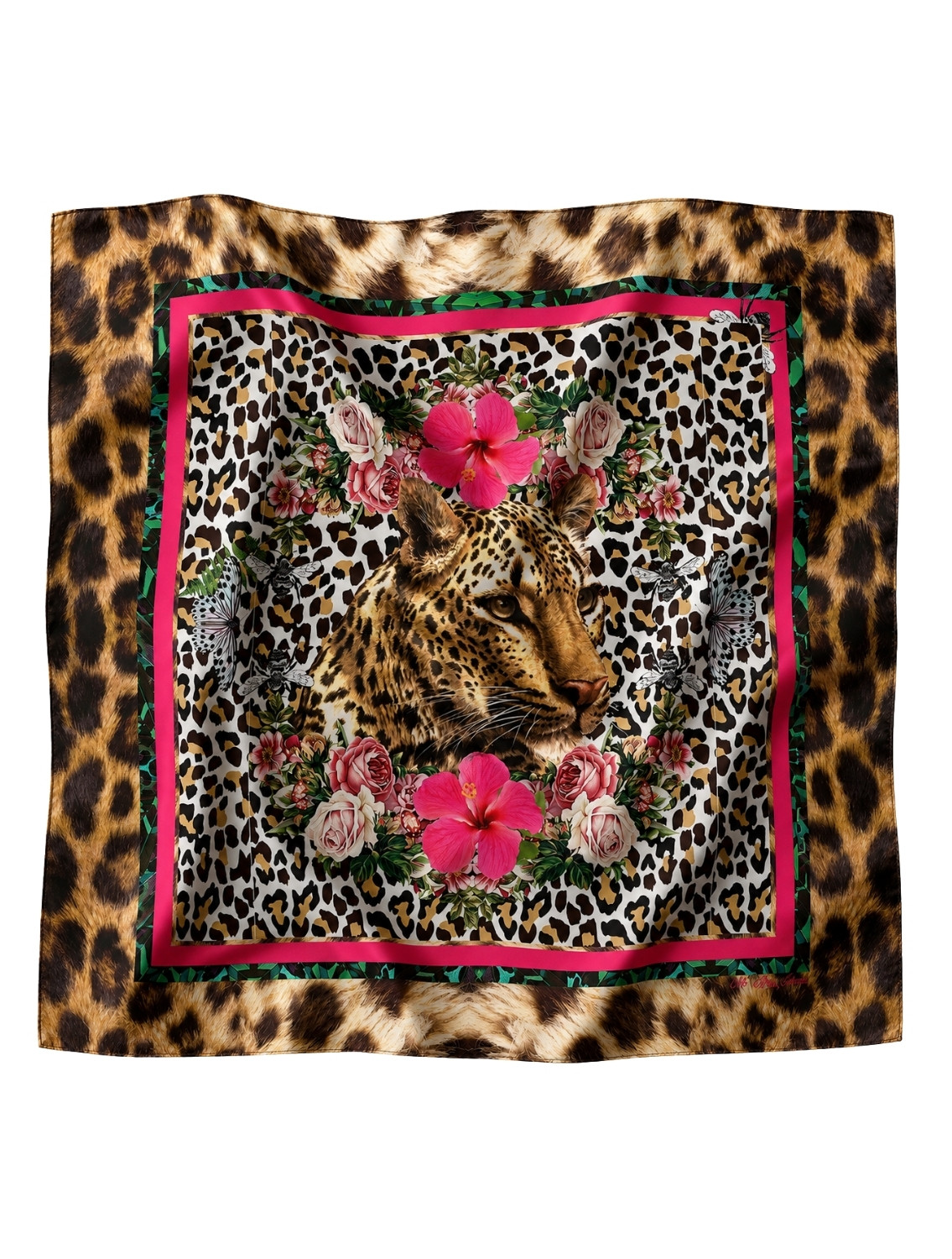 BrownLeo Cotton Scarf