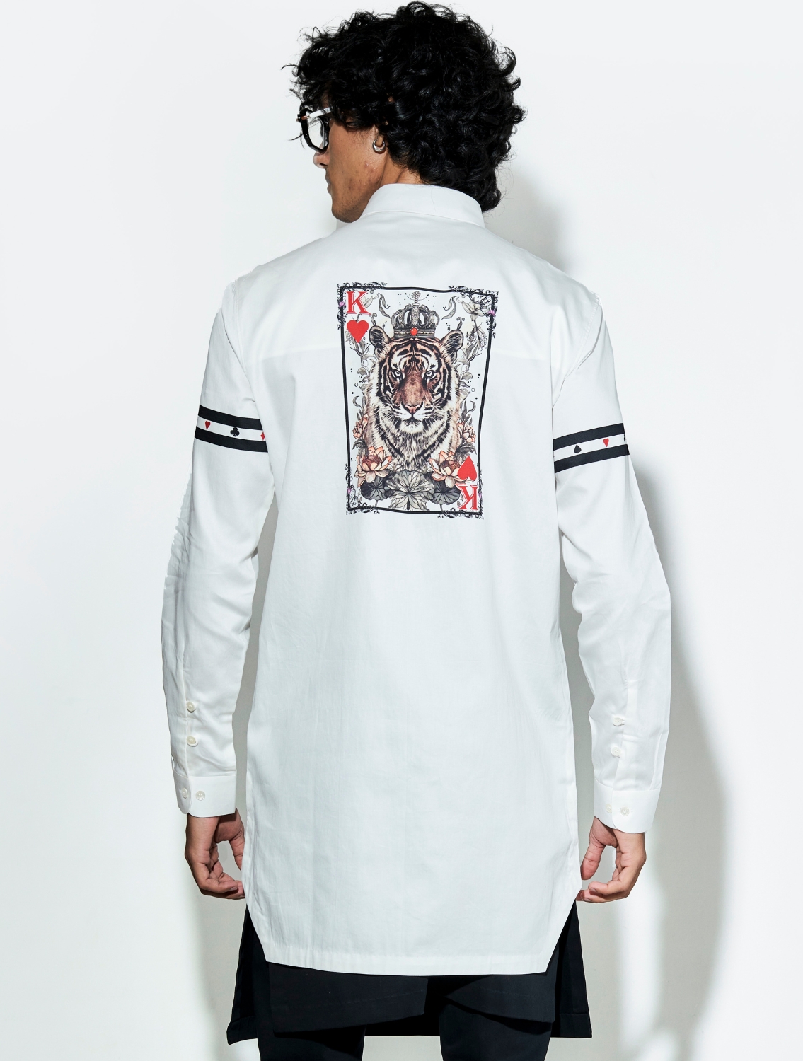 White Tiger Taash Shirt