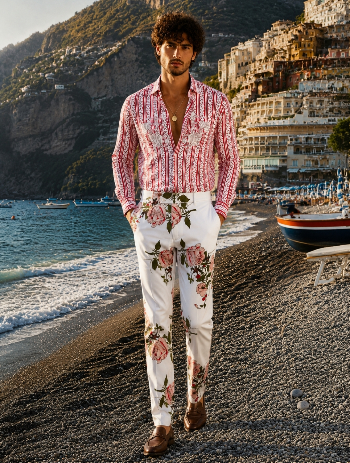 Jannat Floral Printed Trousers