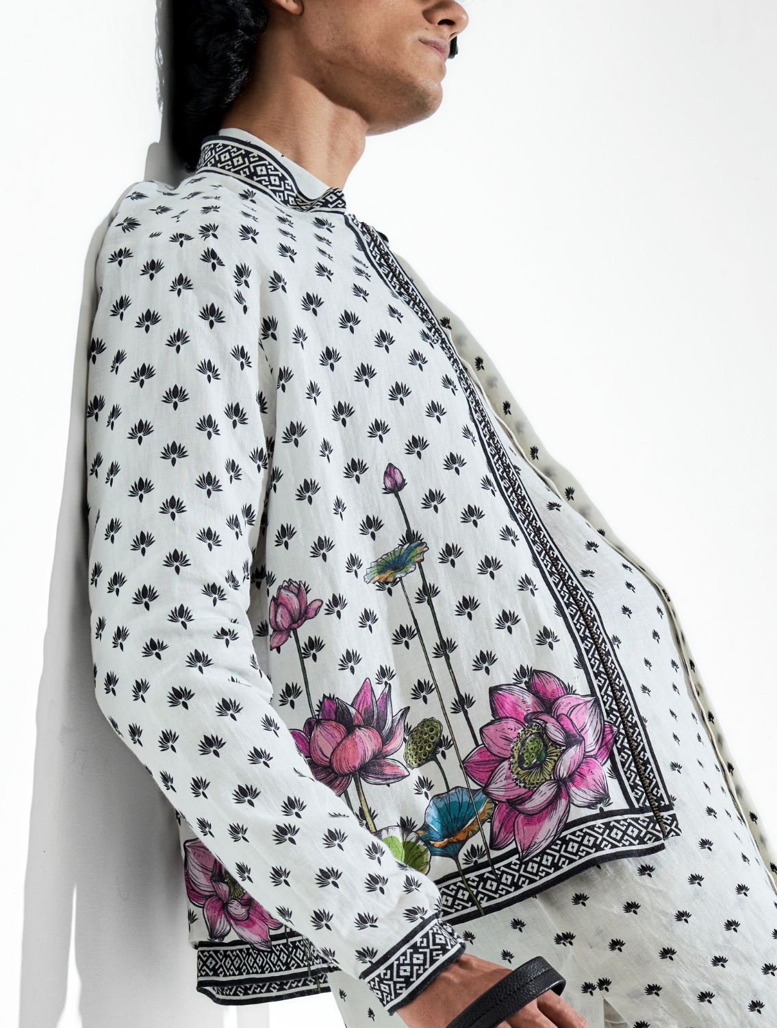 Marg Printed Bomber Jacket
