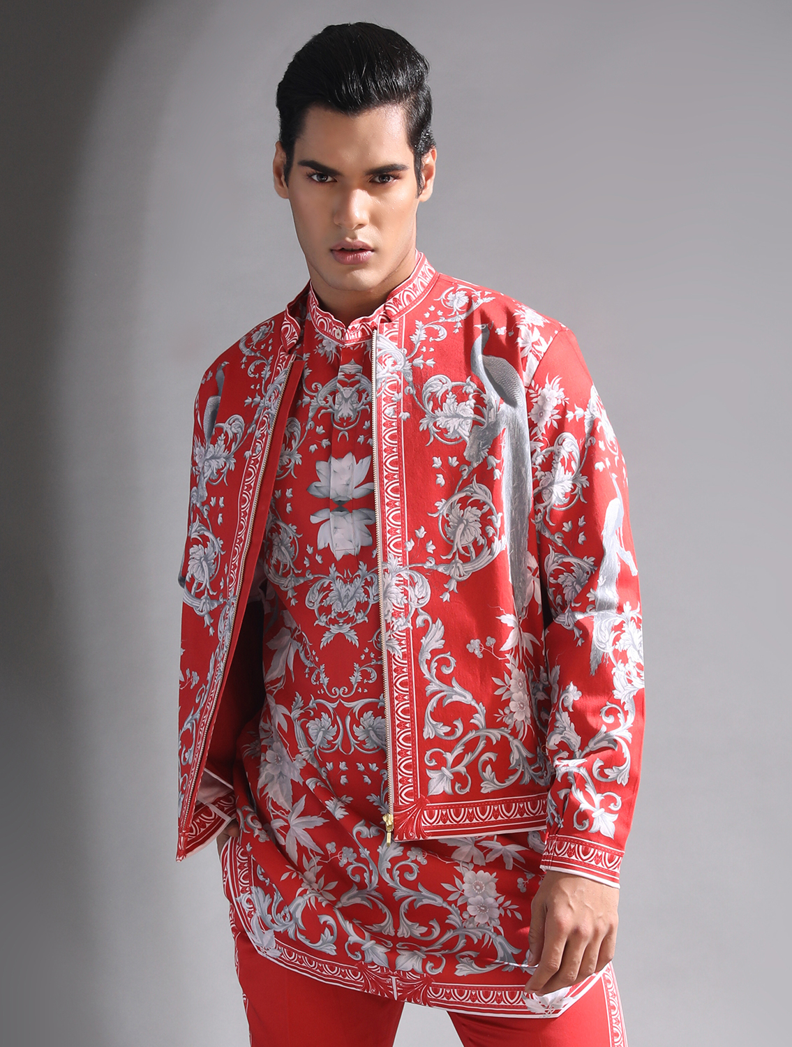 Klingon Printed Bomber Jacket