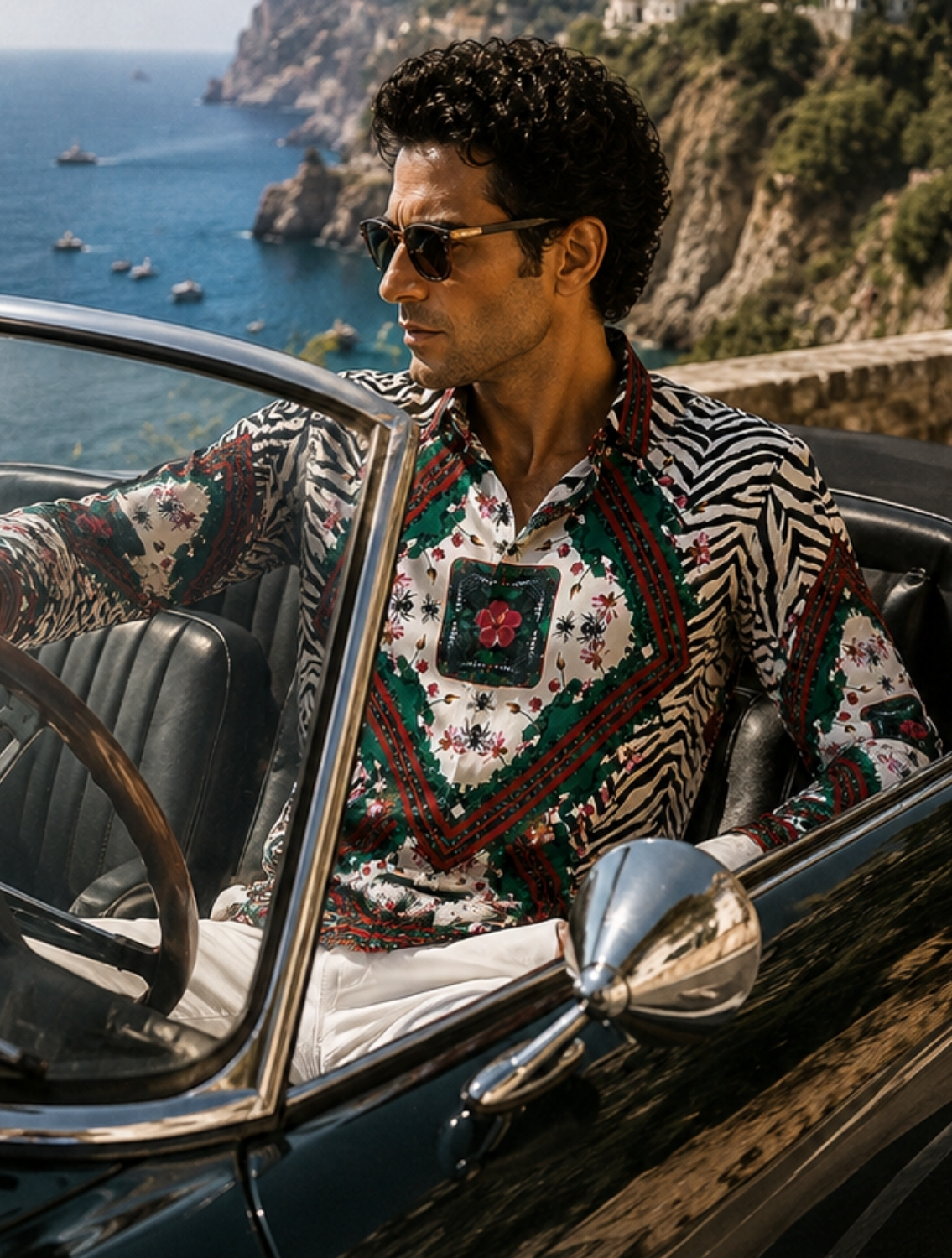 Safari Resort Printed Shirt