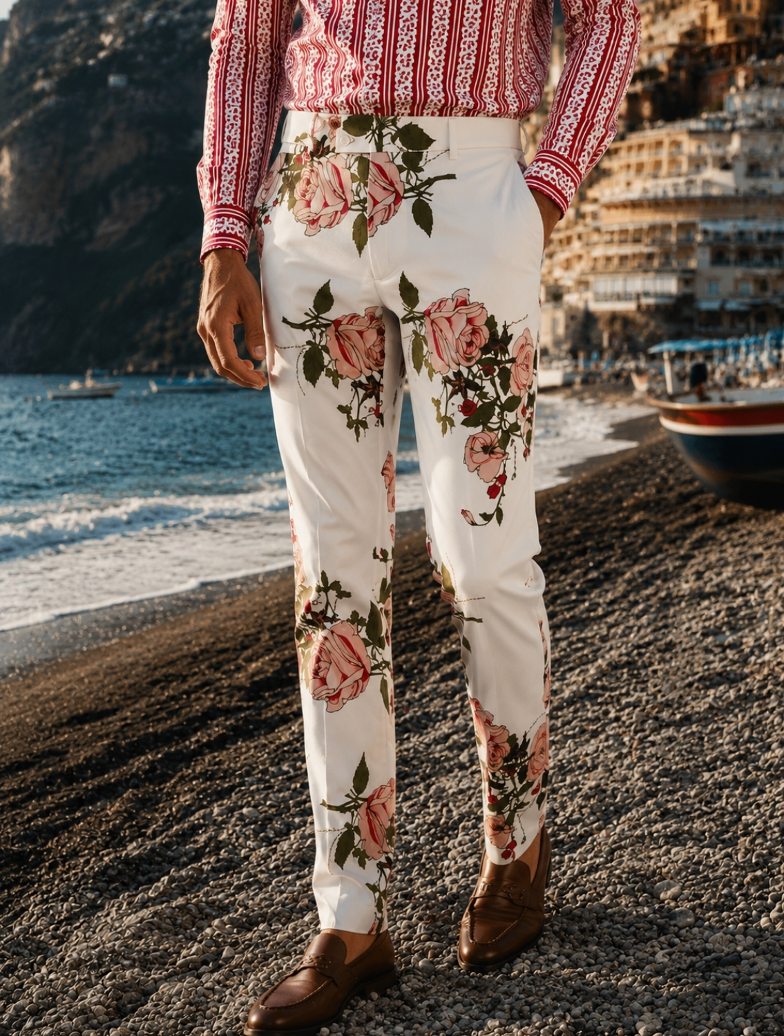 Jannat Floral Printed Trousers