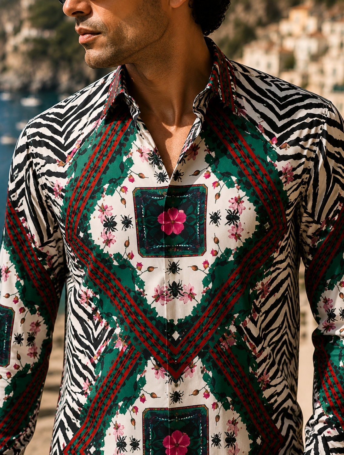 Safari Resort Printed Shirt