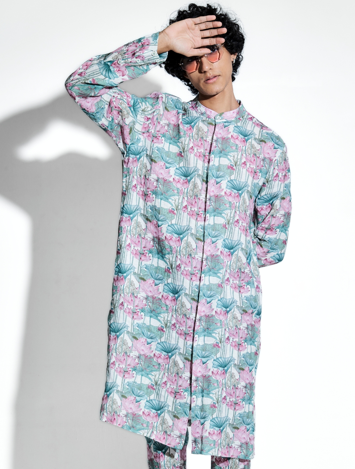 Gautama Lotus Printed Coord Set