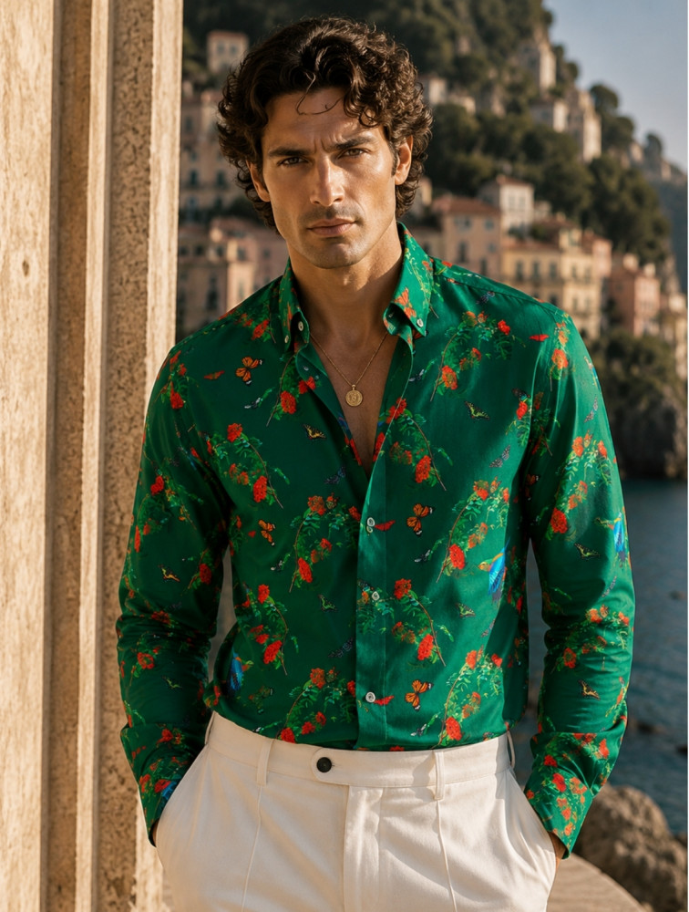 Image of Jungle All-over Printed Shirt