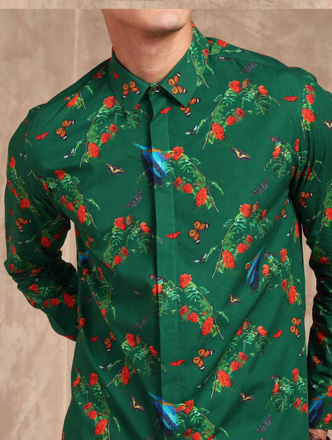 Jungle All-over Printed Shirt