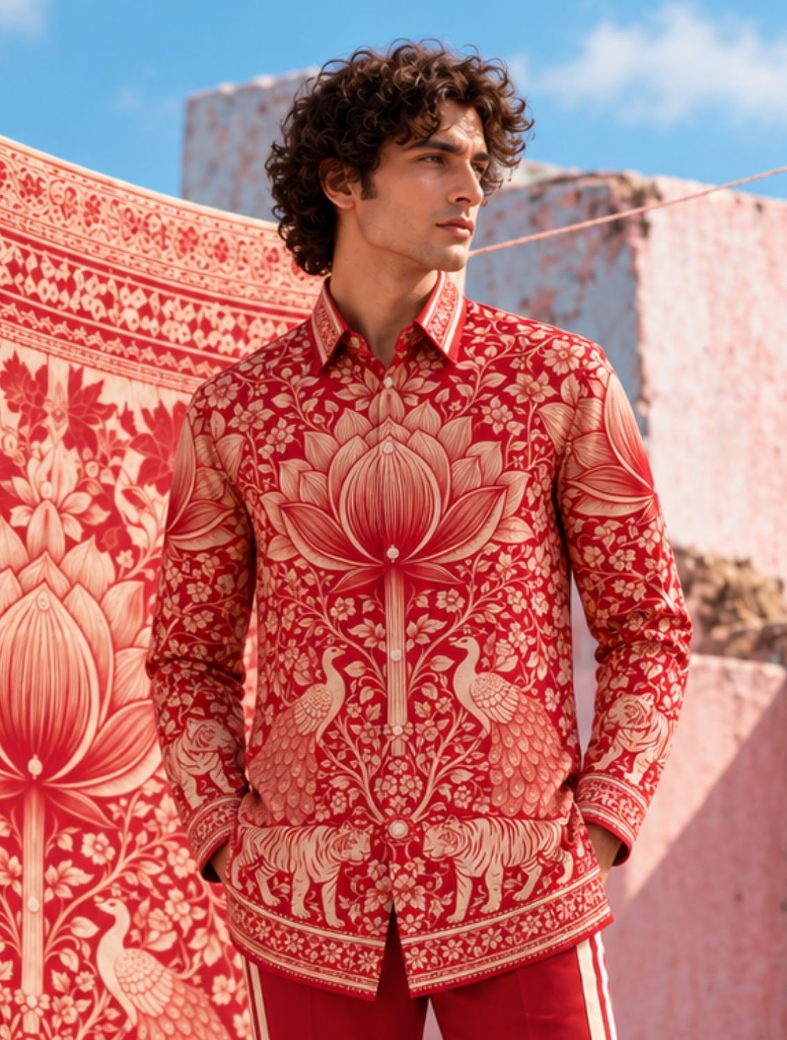 Ramenez Festive Printed Shirt