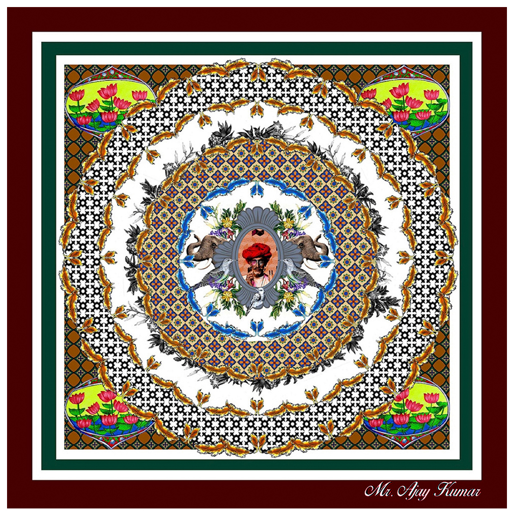 Kaleidoscope Pocketsquare