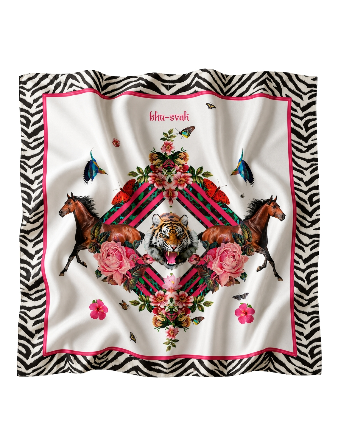 White Tiger Pocketsquare