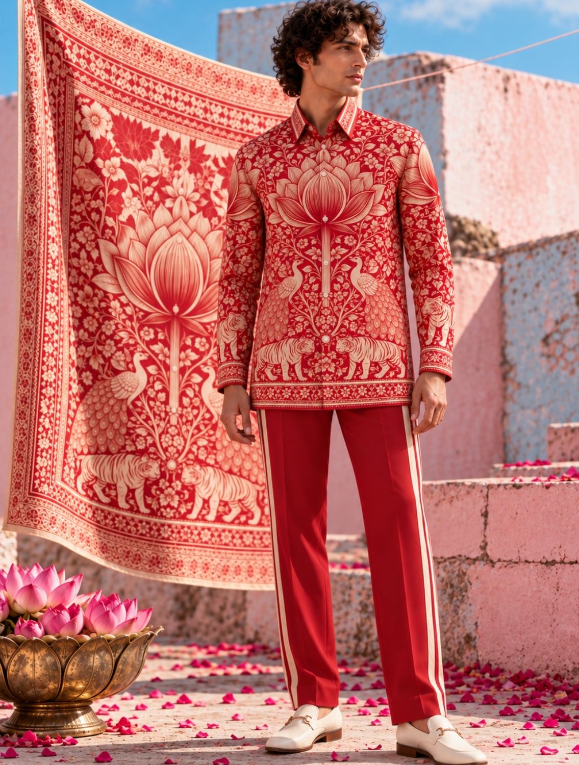 Ramenez Festive Printed Shirt