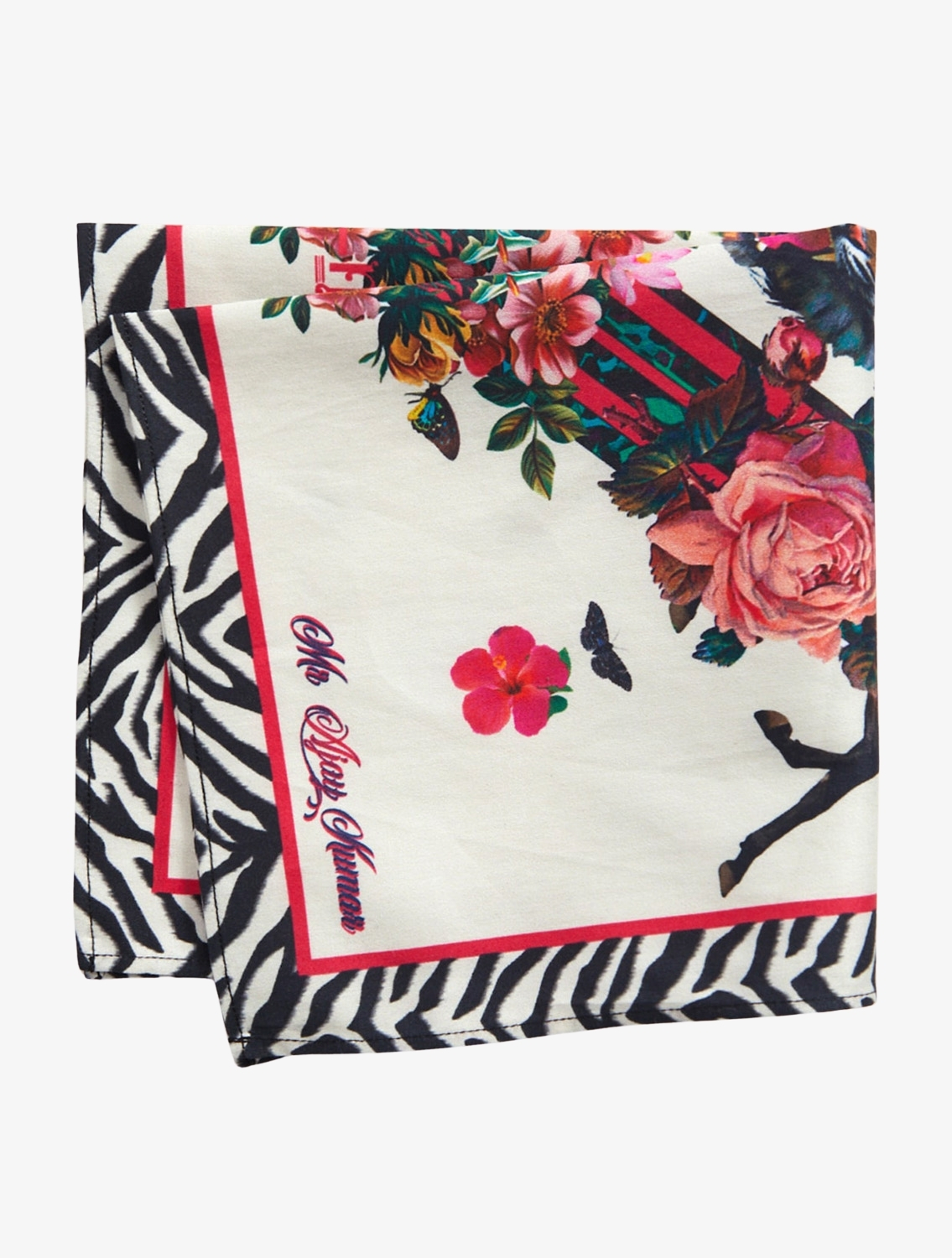 White Tiger PocketsquareWhite Tiger Pocketsquare