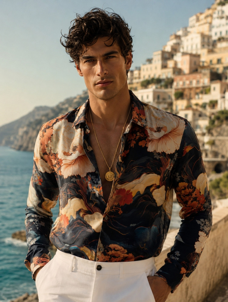 Image of Cardamom Printed Shirt