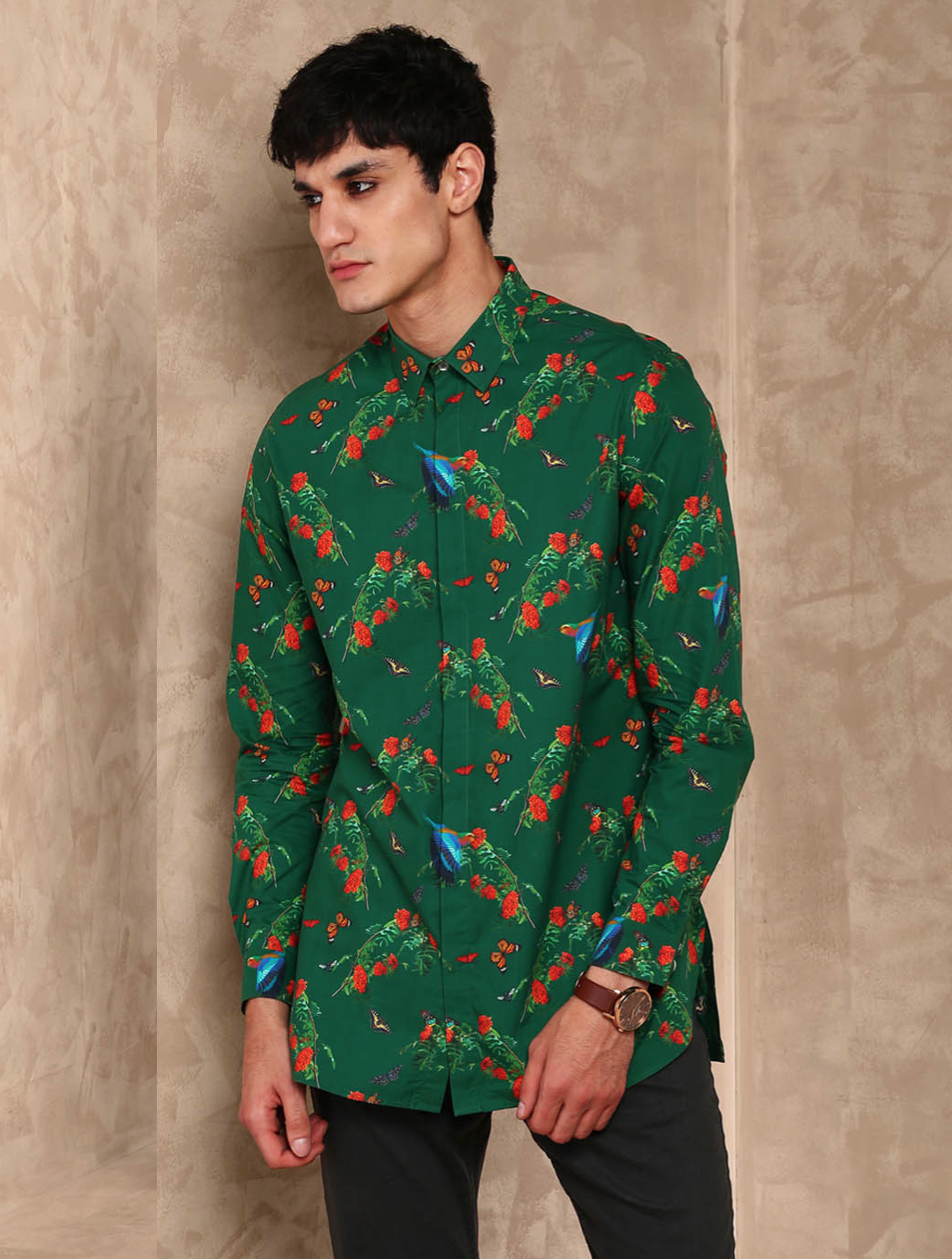 Jungle All-over Printed Shirt