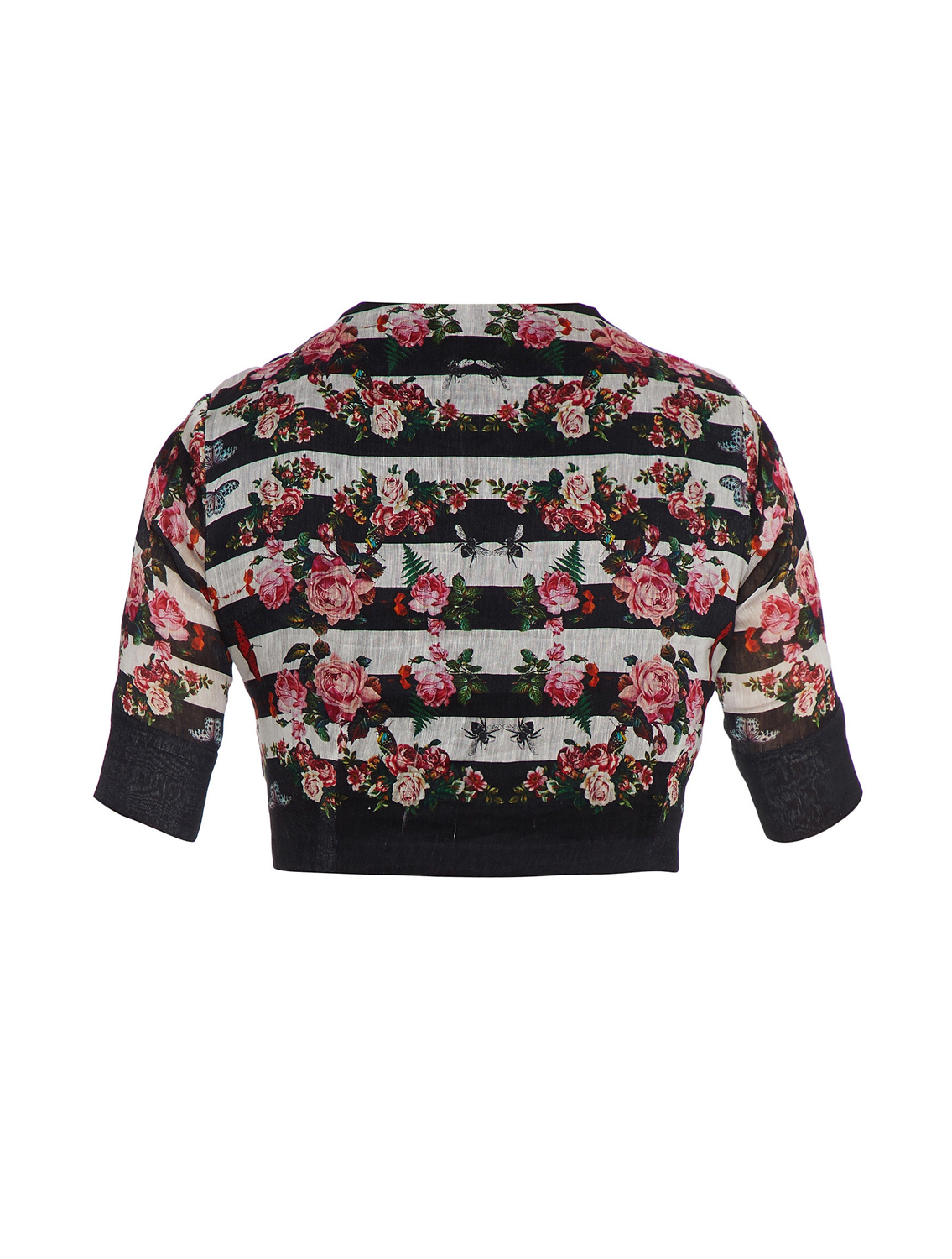 Fleur Stiper Floral Blouse Back