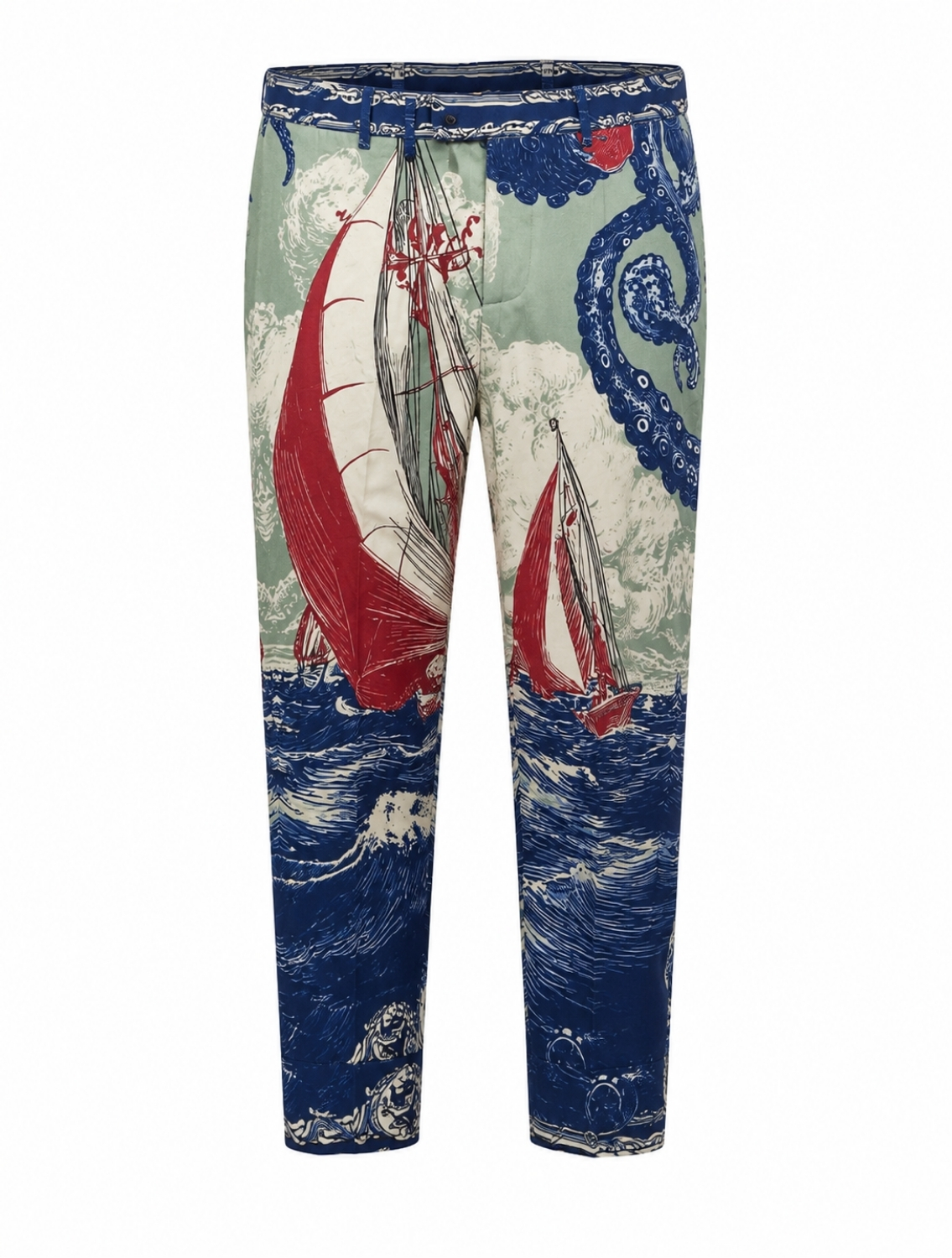 Pojan Printed Pants