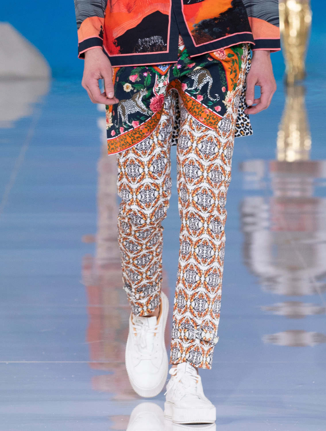 Basch Printed Trousers