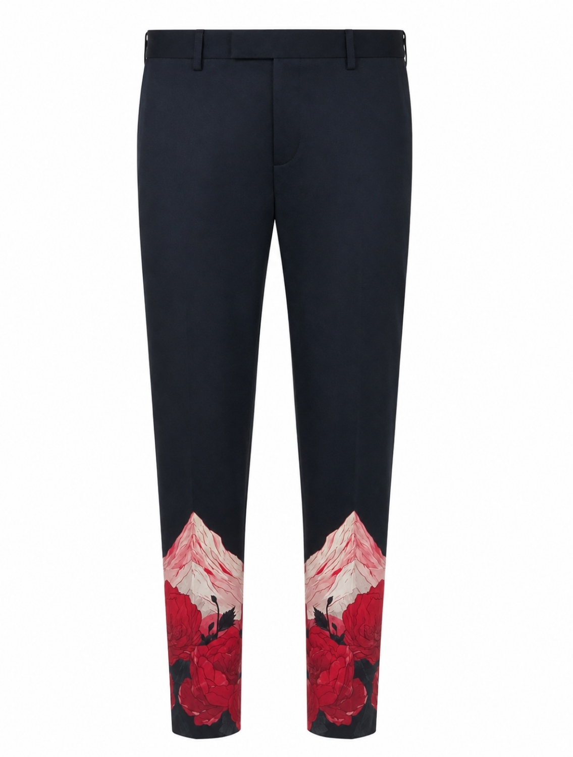 Black Mountain Printed Trousers