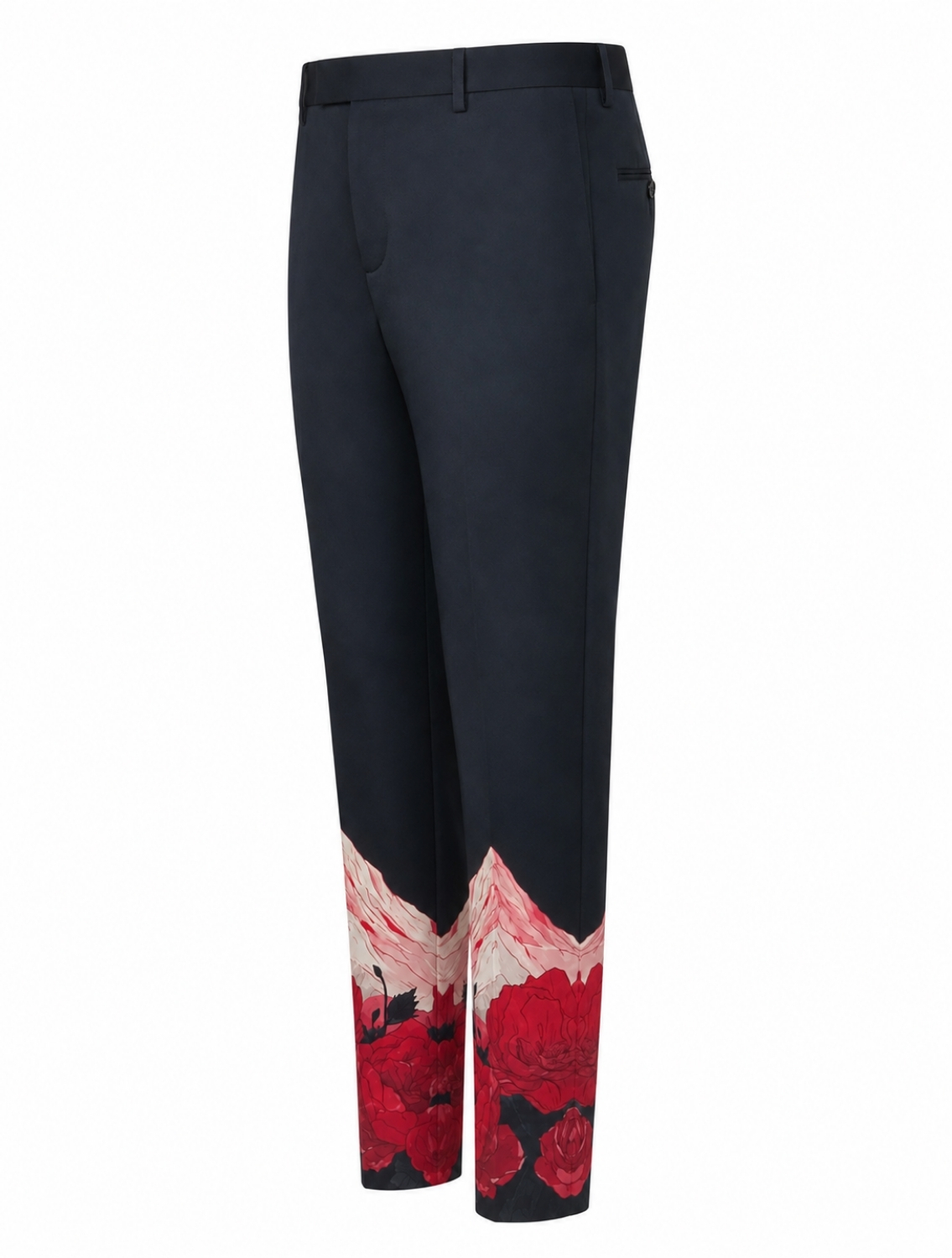 Black Mountain Printed Trousers