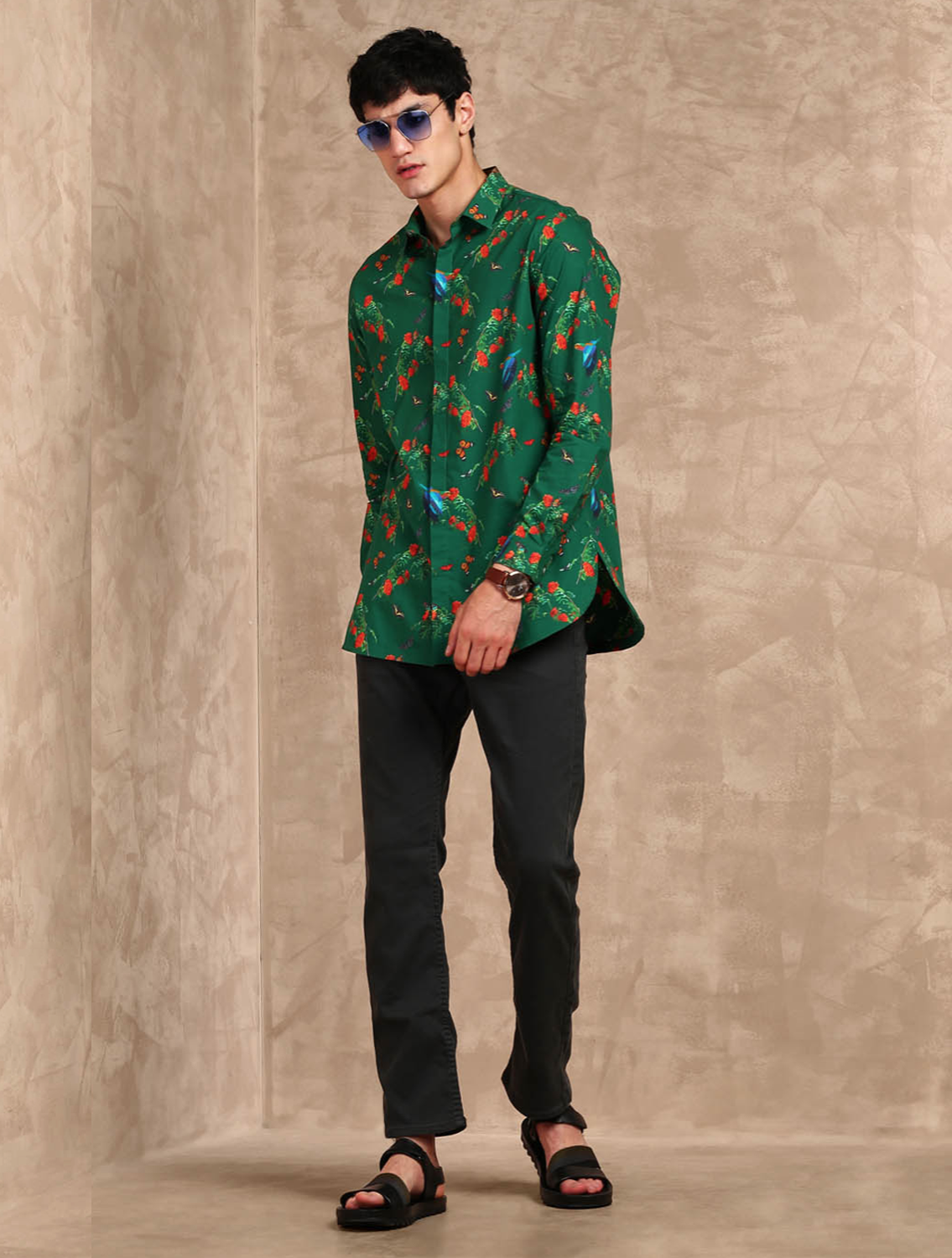 Jungle All-over Printed Shirt