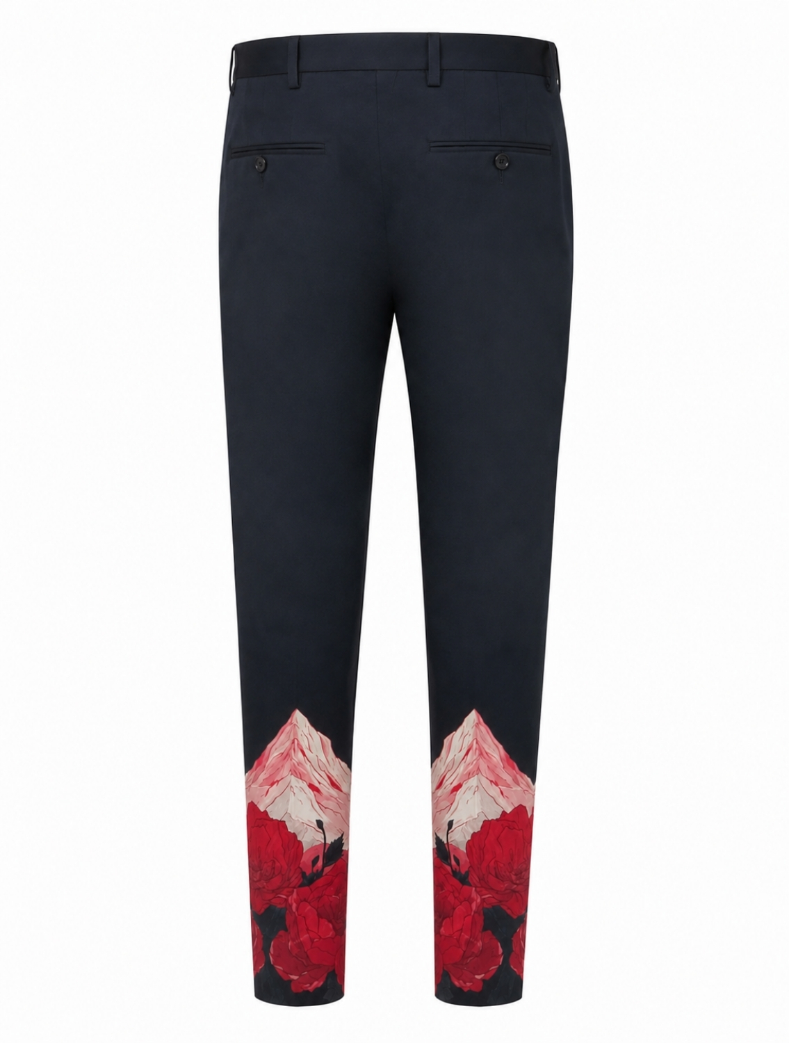 Black Mountain Printed Trousers