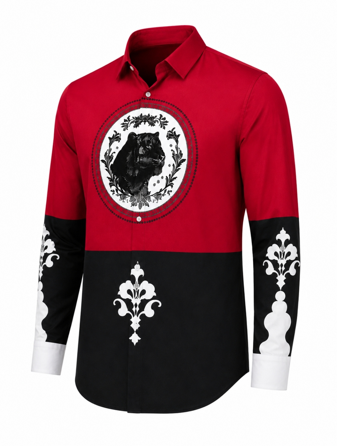 Sher Signature Printed Shirt