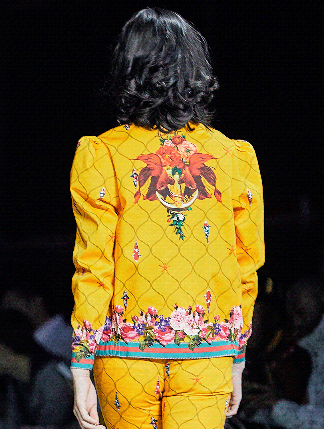 Citrine Bomber Jacket Back