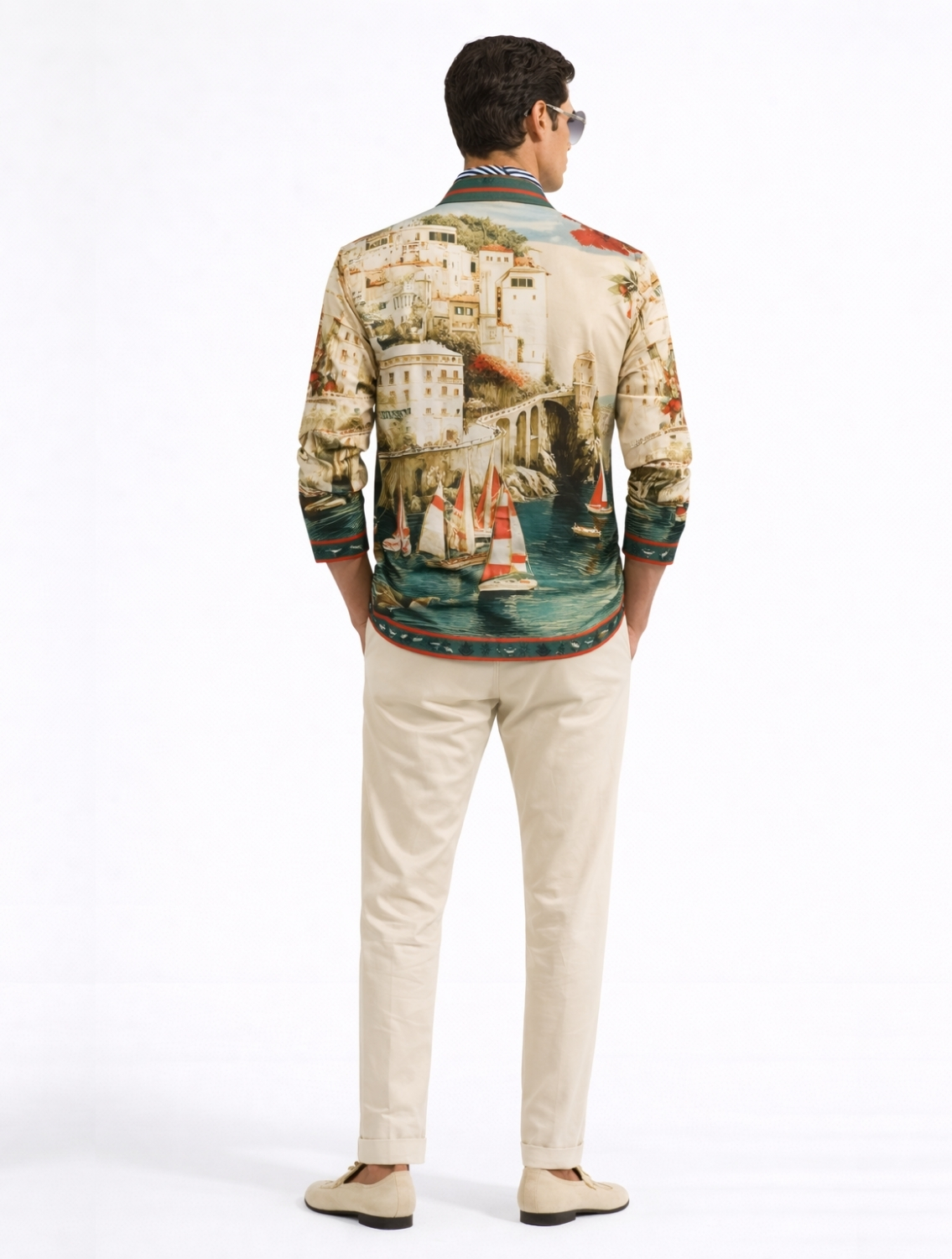 Positano Printed Resort Shirt