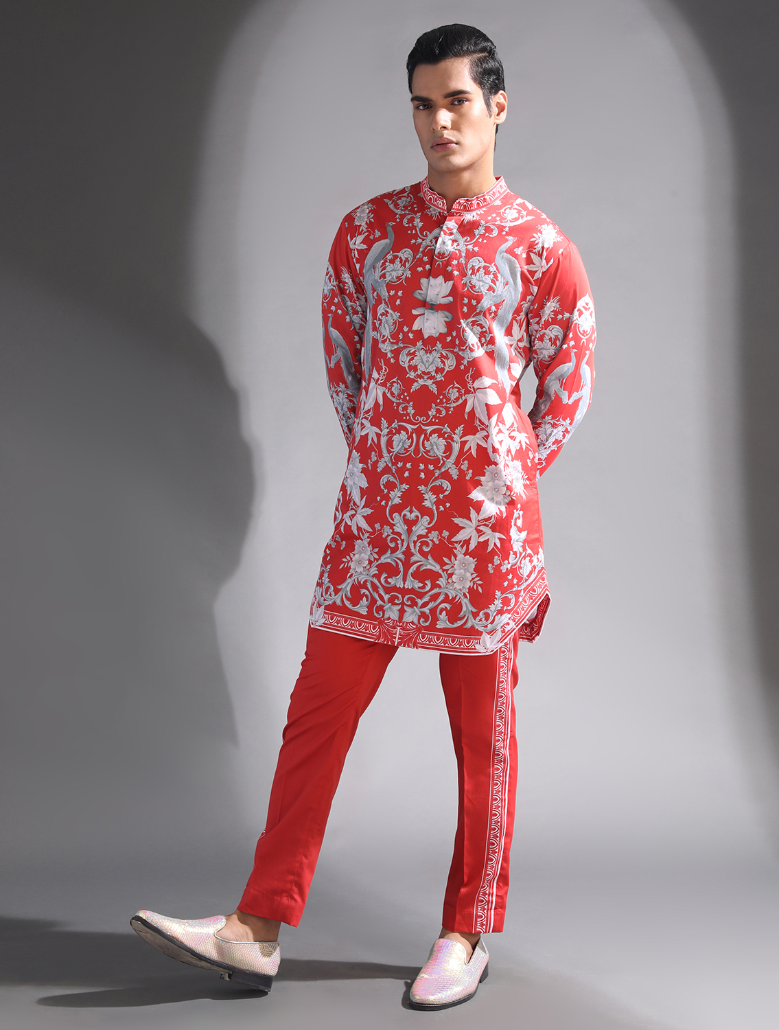 Anton Engineered Printed Kurta Pant Set