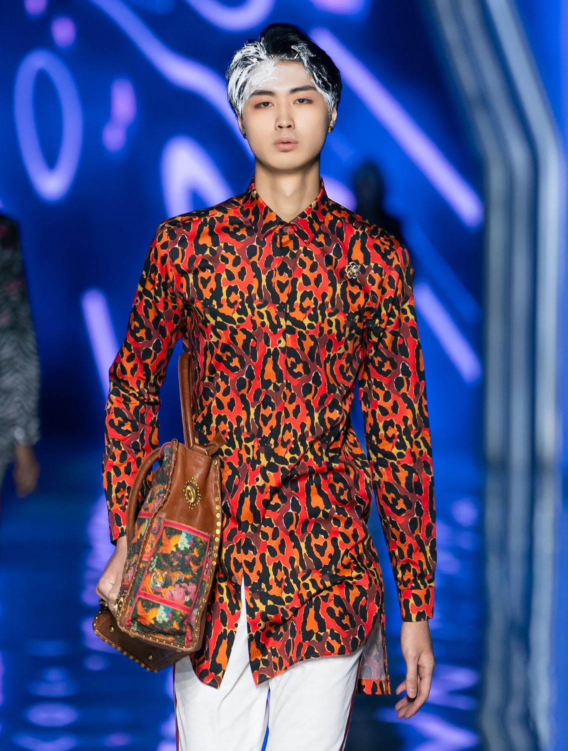 Sable All-Over Animal Print Shirt