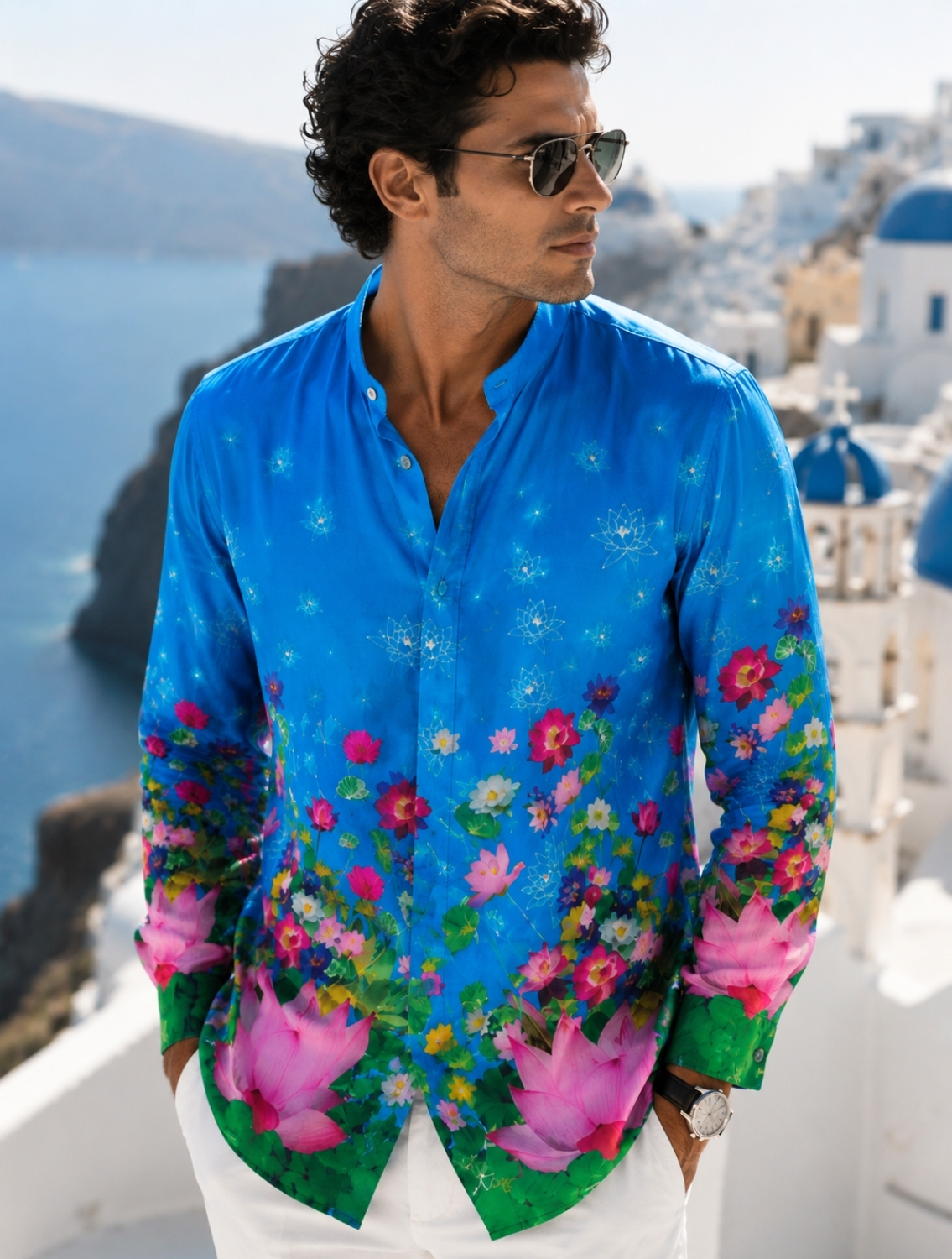 BlueHasu Signature Printed Shirt