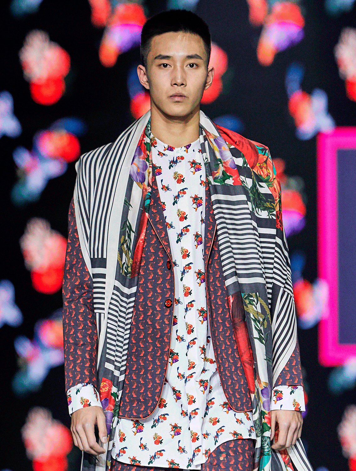Morgan All-over Printed Blazer