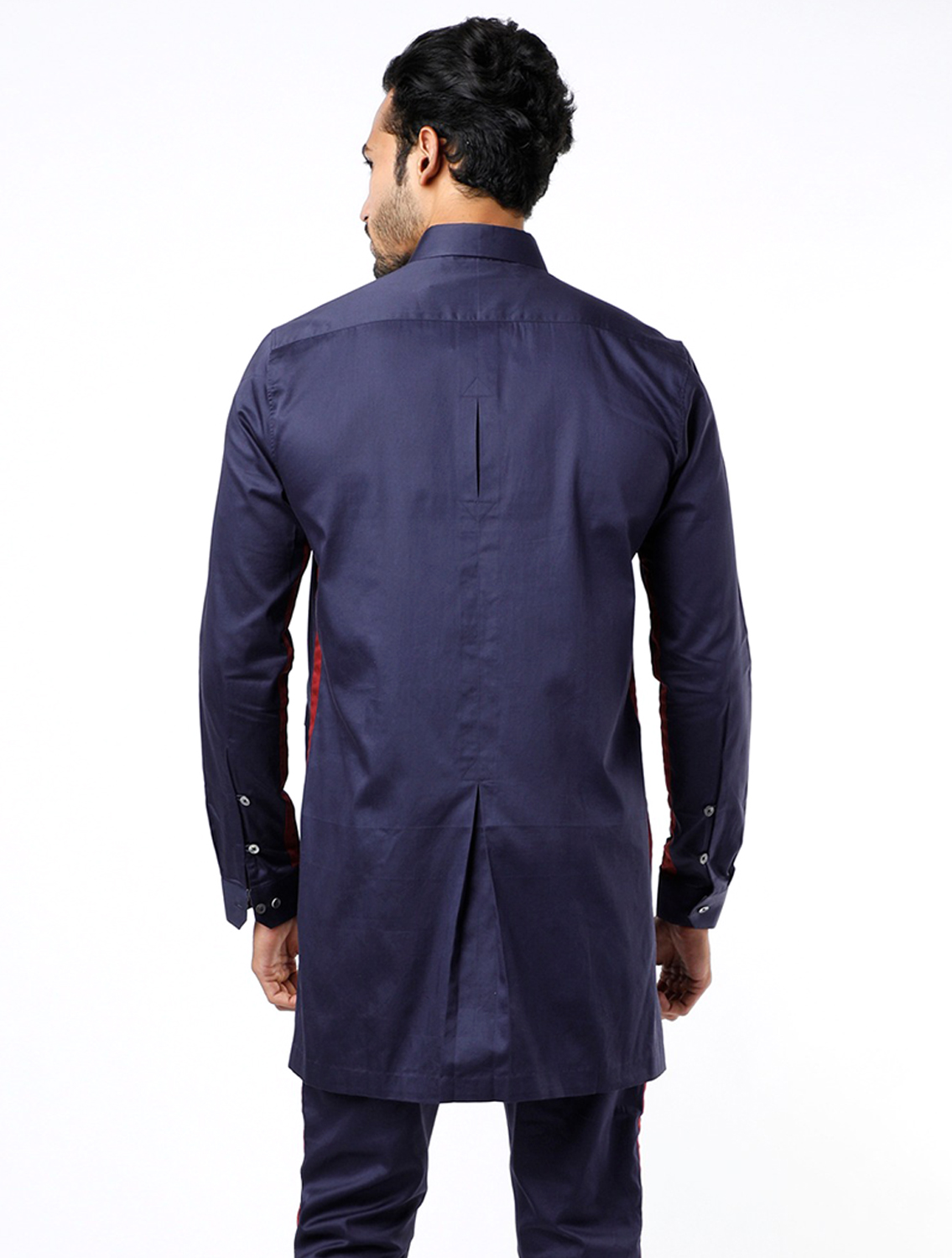 Safary Navy Shirt Pant Set