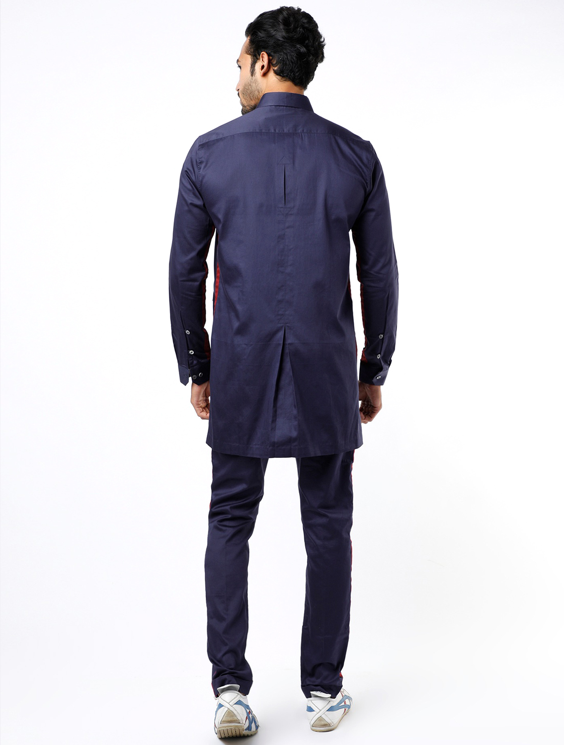 Safary Navy Shirt Pant Set