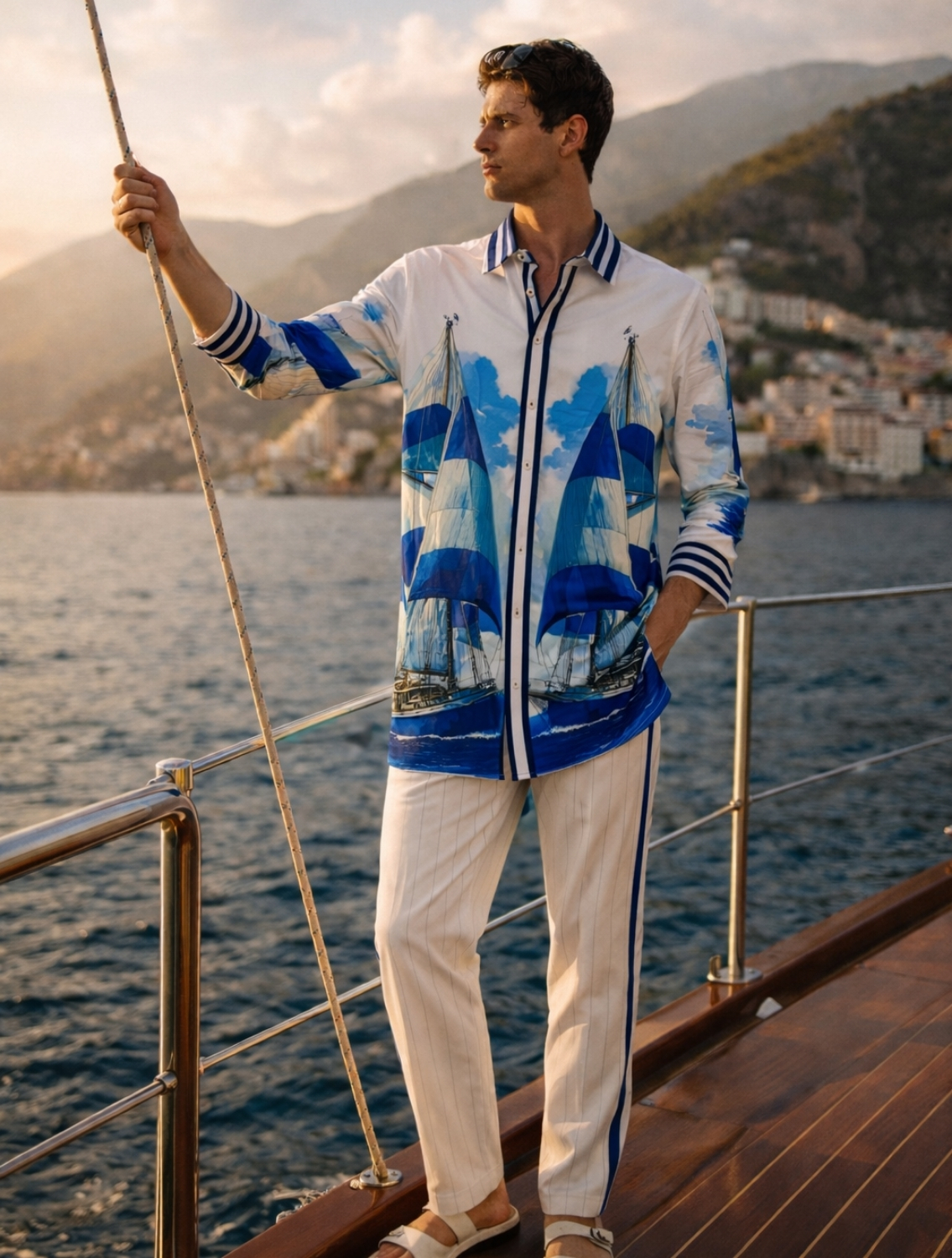 Navigator Printed Resort Shirt